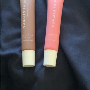 Summer Fridays Lip Butter Balm Set in Beige and Coral